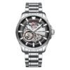 AI Lang New Hollow Automatic Mechanical Watch Men's Watch Waterproof Fashion Watch - Image 5