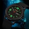Classic Men's Watch Round Luminous Waterproof Quartz Wrist Watch - Image 9