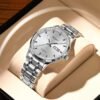 Men's Automatic Steel Belt Waterproof Luminous Mechanical Watch - Image 4