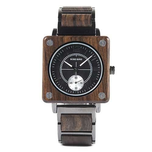 Couple Multi-Function Creative Square Quartz Watch
