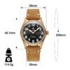 Automatic Mechanical Men's Watch Bronze - Image 6
