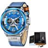 Men's Quartz Watch Multifunction Sports Watch Waterproof Watch - Image 4