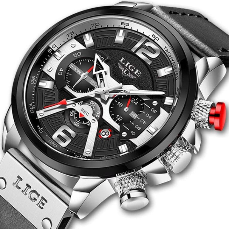 Men’s Quartz Watch Multifunction Sports Watch Waterproof Watch
