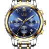 Watch Men's Quartz Watch Stainless Steel Band Men's Watch - Image 2