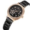 Steel Belt Flower Lady Stainless Steel Quartz Watch - Image 2