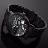 Mechanical watch automatic mechanical watch All black men's casual fashion watch male watch - Image 3