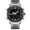 Men's Waterproof Steel Band Quartz Watch - Image 4