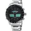 Waterproof Electronic Watch, Sports Men's Watch, Steel Band Men's Watch - Image 5
