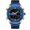Men's Waterproof Steel Band Quartz Watch - Image 2