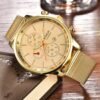 Men's Watch Fashion Stainless Steel Date Quartz Watch - Image 6
