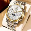 Multifunctional Moon Phase Automatic Mechanical Watch Waterproof Watch - Image 3