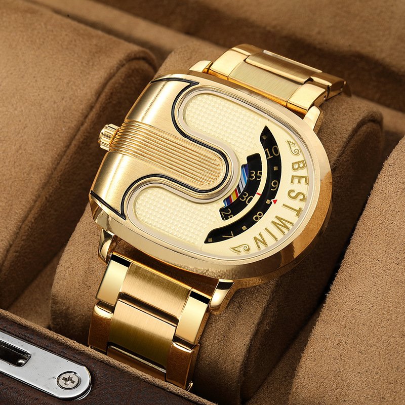 Men’s U-shaped Fashion Watch