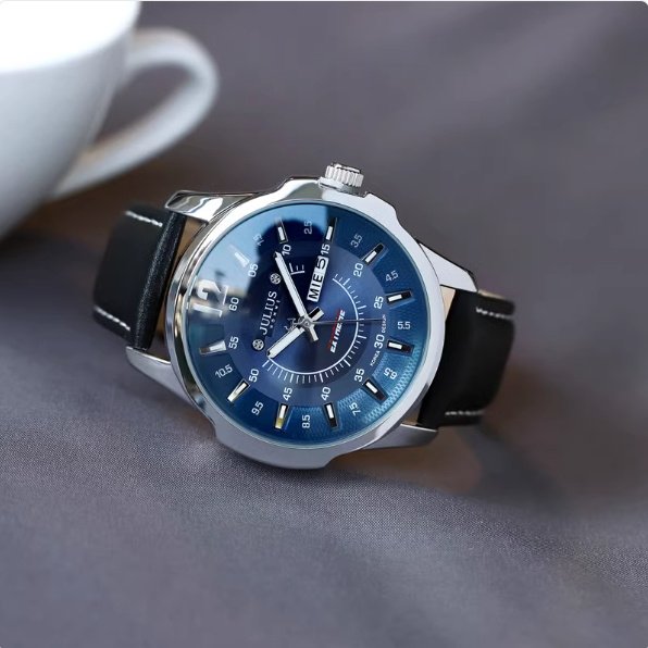 Fashion Calendar Week Quartz Handsome Men’s Watch