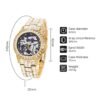 Full Bore Automatic Hollow Mechanical Men's Watch - Image 10