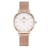 Simple Milanese mesh strap watch