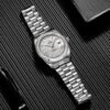 Stainless Steel Shell Automatic Mechanical Men's Sapphire Calendar Watch - Image 2