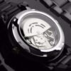 Mechanical watch automatic mechanical watch All black men's casual fashion watch male watch - Image 5