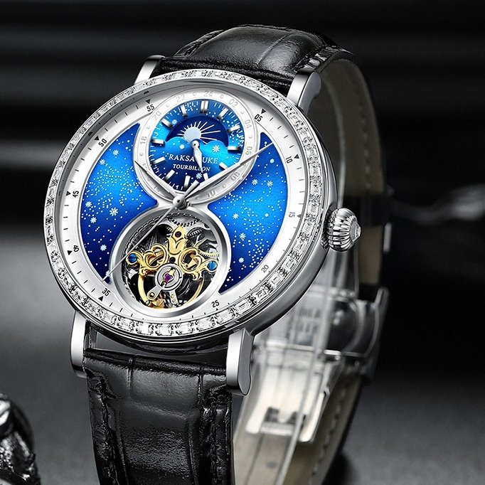 Automatic Mechanical Watch Young Men’s Business All-Match Sports Watch Waterproof