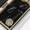 Men's Quartz Watch Business Sunglasses Sunglasses Pen Gift Set - Image 2