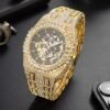Full Diamond Hip Hop Party Automatic Hollowing Mechanical Watch - Image 2