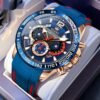 Silicone Band Multi-function Luminous Quartz Watch Men's Watch Men's Watch - Image 5