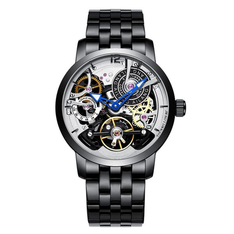 Men’s Mechanical Watch Automatic Hollow Waterproof