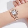 Fashion Square Simple Steel Band Quartz Watch - Image 4