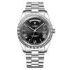 Stainless Steel Shell Automatic Mechanical Men's Sapphire Calendar Watch - Image 7