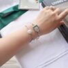 Small And Exquisite Fine Band Watch Retro Bracelet Square Model - Image 2