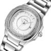 Women's watch with steel band inlaid with diamond - Image 4