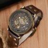 Shenhua Men's Fashion Hollowed-out Retro Automatic Mechanical Watch - Image 8