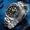Diving Men's Classic Luminous Sapphire Steel Mechanical Watch