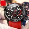 Silicone Band Multi-function Luminous Quartz Watch Men's Watch Men's Watch - Image 2