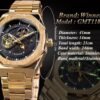 Casual Hollow Mechanical Movement Automatic Watch - Image 8