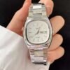 Simple Steel Belt Watch Women's Large Dial Square Watch - Image 4