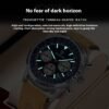 Men's Multi-functional Ultra-thin Business Style Leather Belt Waterproof Luminous Calendar Watch - Image 4