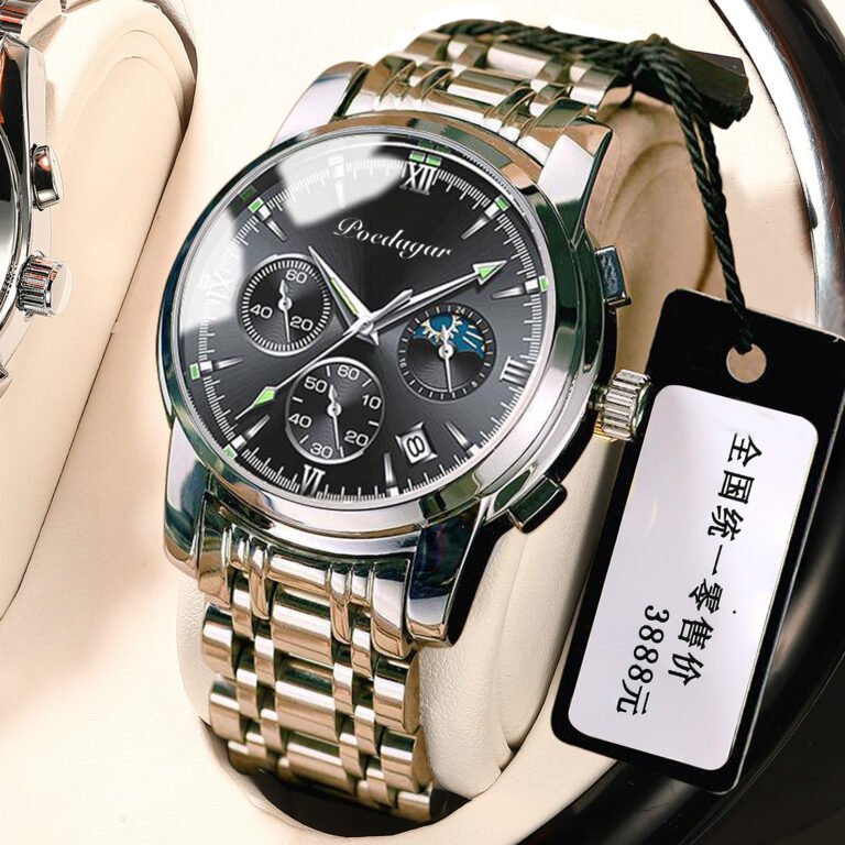New Waterproof Luminous Multifunctional Men’s Watch