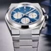 Mens Fashion Blue Quartz Waterproof Chronograph Watch - Image 6