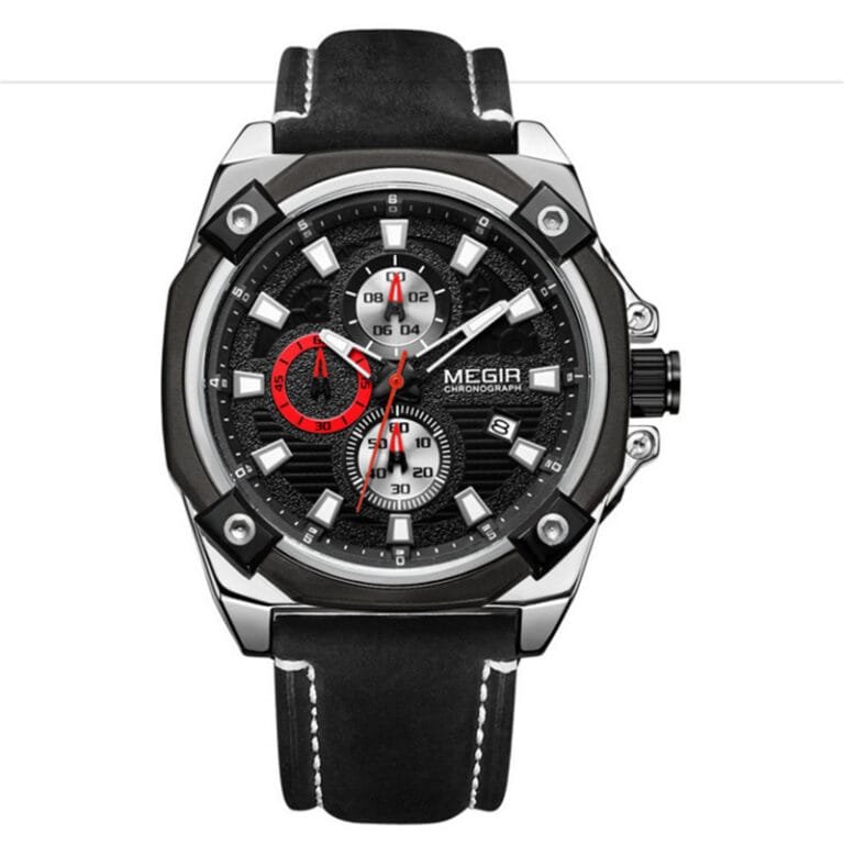 Watch Multifunctional Chronograph Sports Calendar Quartz Watch Men’s Watch