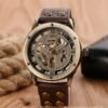 Shenhua Men's Fashion Hollowed-out Retro Automatic Mechanical Watch - Image 7