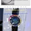 Ogulas Starry Sky Colorful Crystals Automatic Mechanical Watch Men's Waterproof Luminous Personality - Image 9