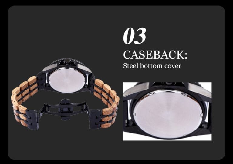 Sports Men’s Watch Wood Suit Mechanical Feeling