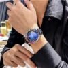 Ogulas Starry Sky Colorful Crystals Automatic Mechanical Watch Men's Waterproof Luminous Personality - Image 5
