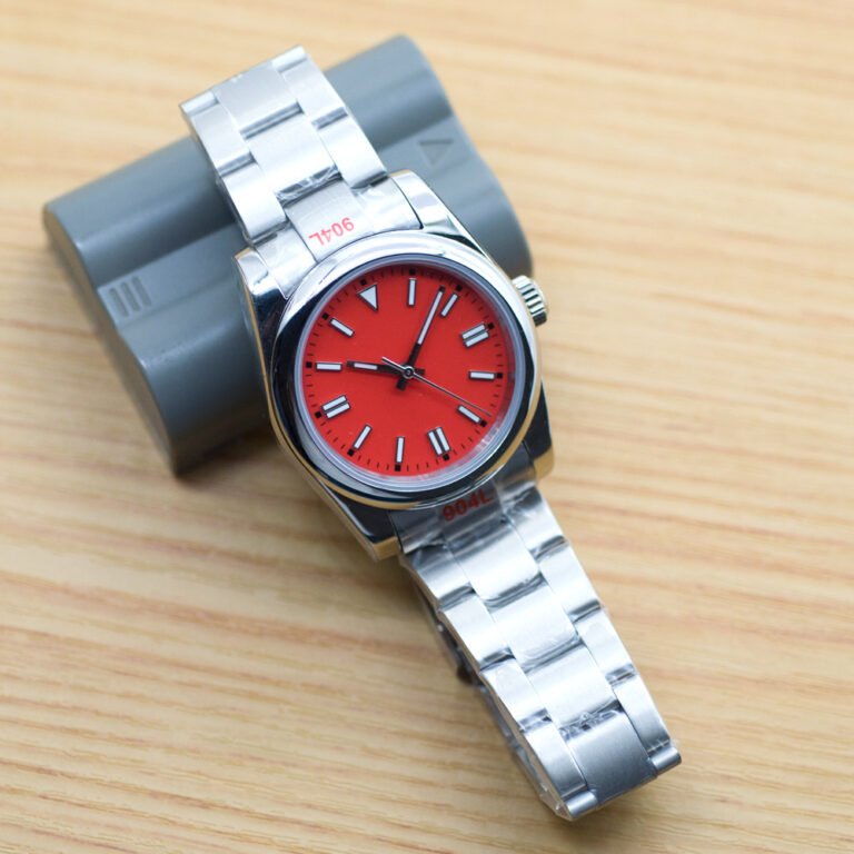 Men’s Stainless Steel Luminous 5ATM Waterproof Automatic Mechanical Watch