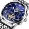 Men's Fashion Waterproof Luminous Hollow Tourbillon Automatic Mechanical Watch - Image 6