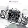 New Waterproof Luminous Multifunctional Men's Watch - Image 3