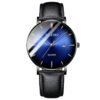 Blue Light Ultra-thin Fashion Men's Waterproof Quartz Watch - Image 8