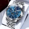Multifunctional Moon Phase Automatic Mechanical Watch Waterproof Watch - Image 10
