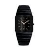 Men's Square Silver Diamond Quartz Watch - Image 2